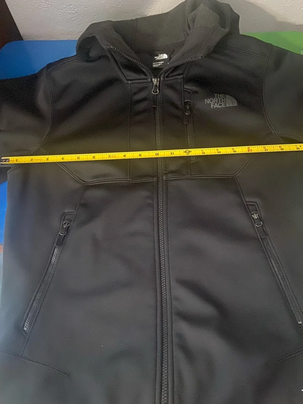 The North Face Black Hooded Softshell Windbreaker
